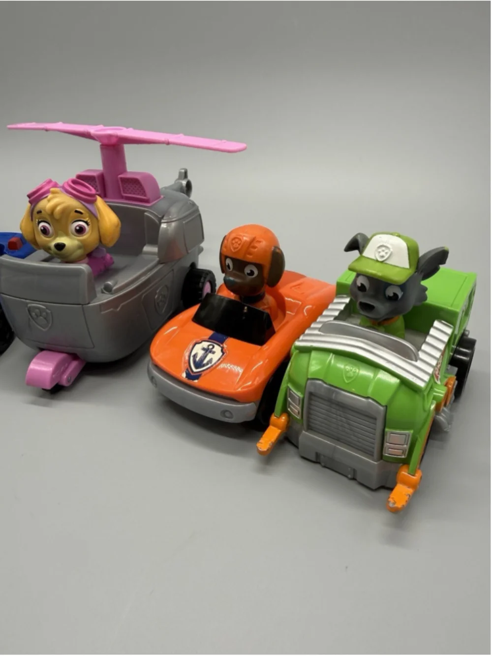 Paw Patrol Vehicle Pups Lot Skye Chase Marshall Rocky Zuma